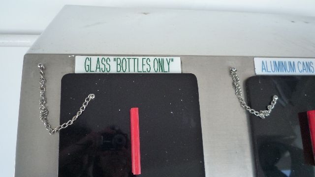 [glass bottles]